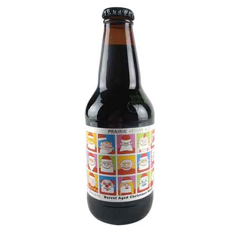 Prairie Barrel-Aged Christmas BOMB Imperial Stout by Prairie Artisan Ales, beer label