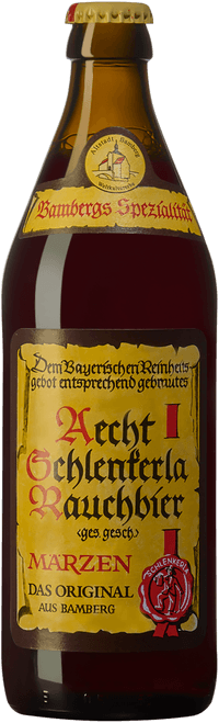 Aecht Schlenkerla Rauchbier by Schlenkerla, beer label