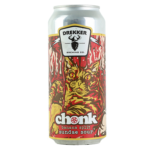 Drekker Chonk Banana Split Sundae Sour by Drekker Brewing Company, beer label