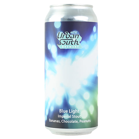 Urban South Blue Light - Banana Chocolate Peanut Butter by Urban South Brewery, beer label