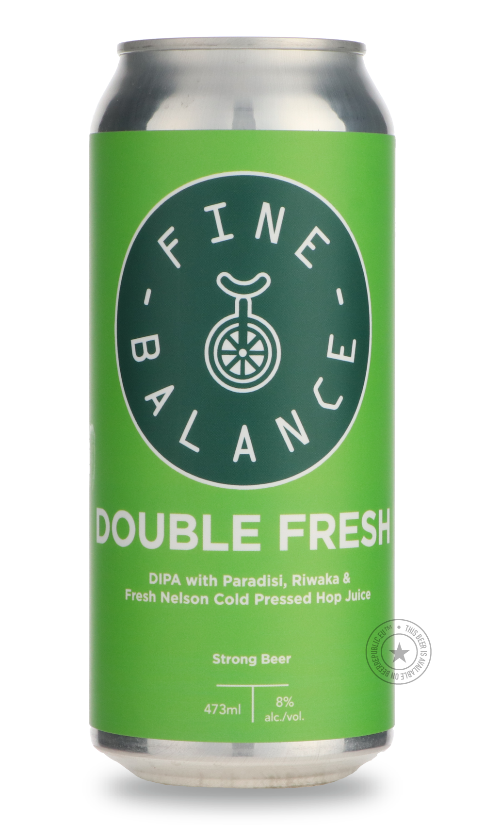 Double Fresh by Fine Balance, beer label