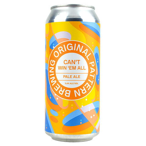 Original Pattern Can't Win 'Em All Pale Ale by Original Pattern Brewing Company, beer label