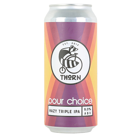 Thorn Pour Choice Hazy TIPA by Thorn Brewing Co, beer label