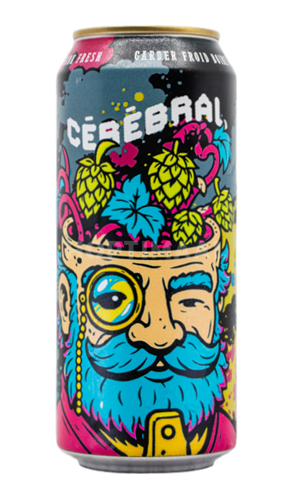 BreWskey CÉRÉBRAL by Brewskey, beer label