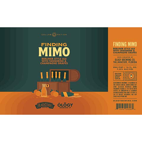 Ology Finding Mimo Berliner-Style Ale by Ology Brewing Co, beer label