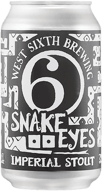 Snake Eyes by West Sixth Brewing, beer label