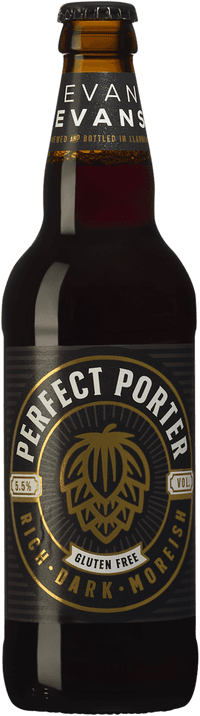 Evans Perfect Porter by Evan - Evans Brewey, beer label