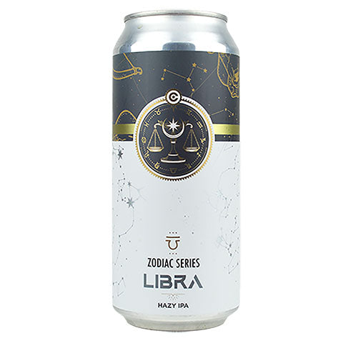 Chapman Crafted Zodiac Series: Libra Hazy IPA by Chapman Crafted Beer, beer label