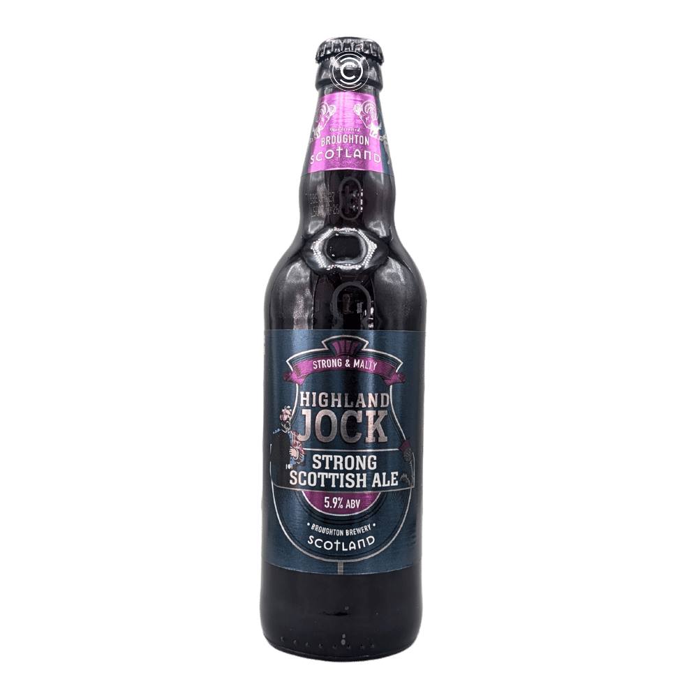 Highland Jock Scottish Ale by Broughton Ales, beer label