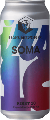 First 10 by 3 Sons Brewing Co., beer label