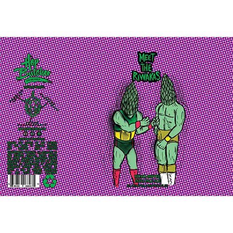 Hop Butcher Meet The Riwakas IPA by Hop Butcher For the World, beer label
