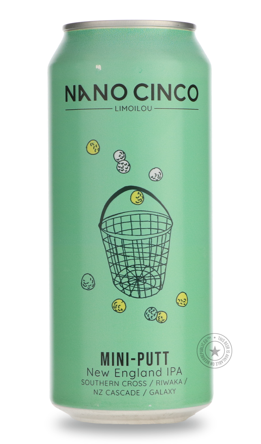 Mini-Putt by Nano Cinco, beer label