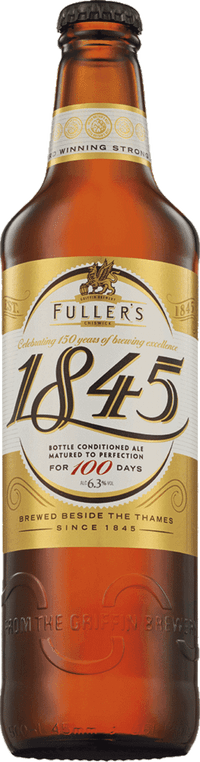 Fuller's 1845 by Fuller Smith & Turner, beer label