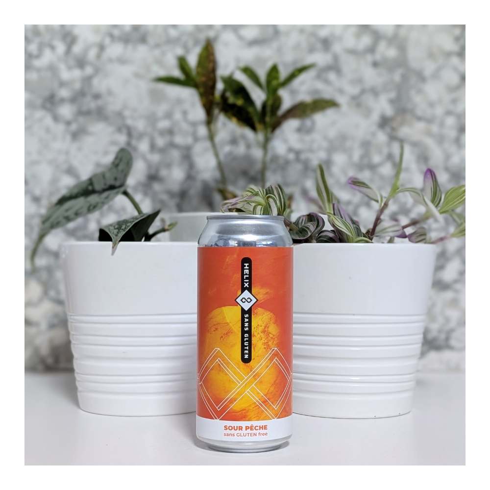 Free Sour Peach Gluten-Free Sour by Helix - Bière Sans Gluten, beer label