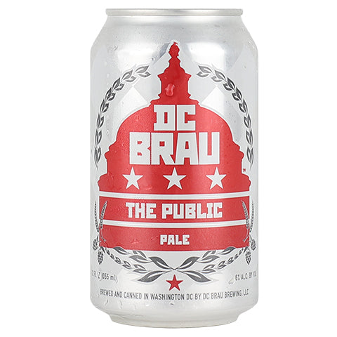 DC Brau The Public Pale Ale by DC Brau Brewing Company, beer label
