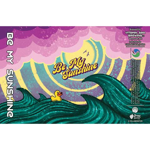 Vitamin Sea Be My Sunshine IPA by Vitamin Sea Brewing, beer label