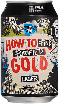 To Find Purified Gold by This Is How, beer label