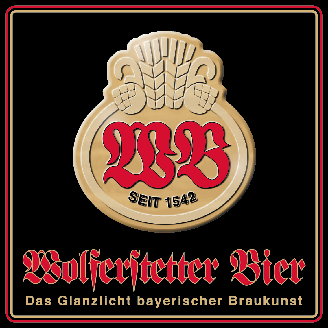 Wolferstetter Bräu Edel Hell by Wolferstetter Bräu, beer label