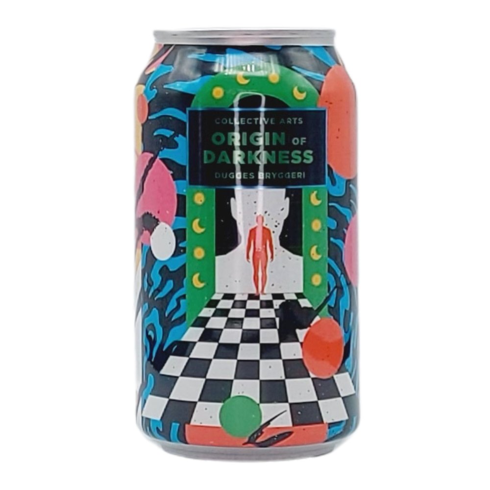 Origin of Darkness - Dugges Collab by Collective Arts Brewing, beer label