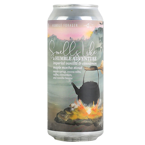 Humble Forager Smells Like A Humble Adventure Stout by Humble Forager Brewery, beer label