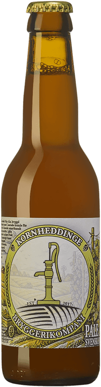 Pale Ale by Kornheddinge BryggeriKompani, beer label