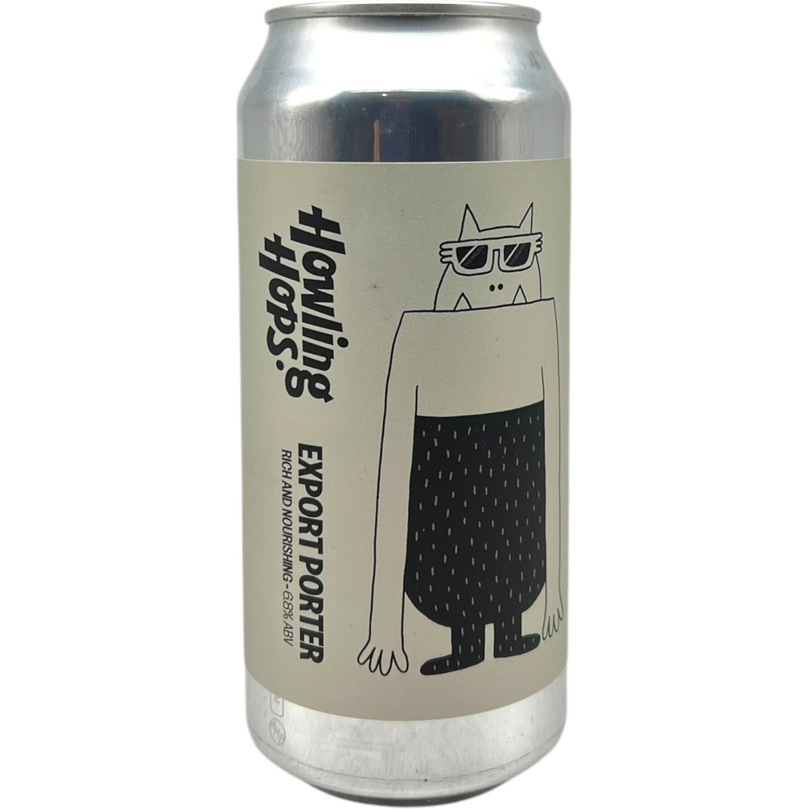 Howling Hops Export Porter by Howling Hops, beer label