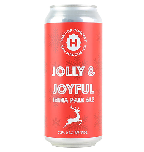 The Hop Concept Jolly & Joyful IPA by The Hop Concept, beer label