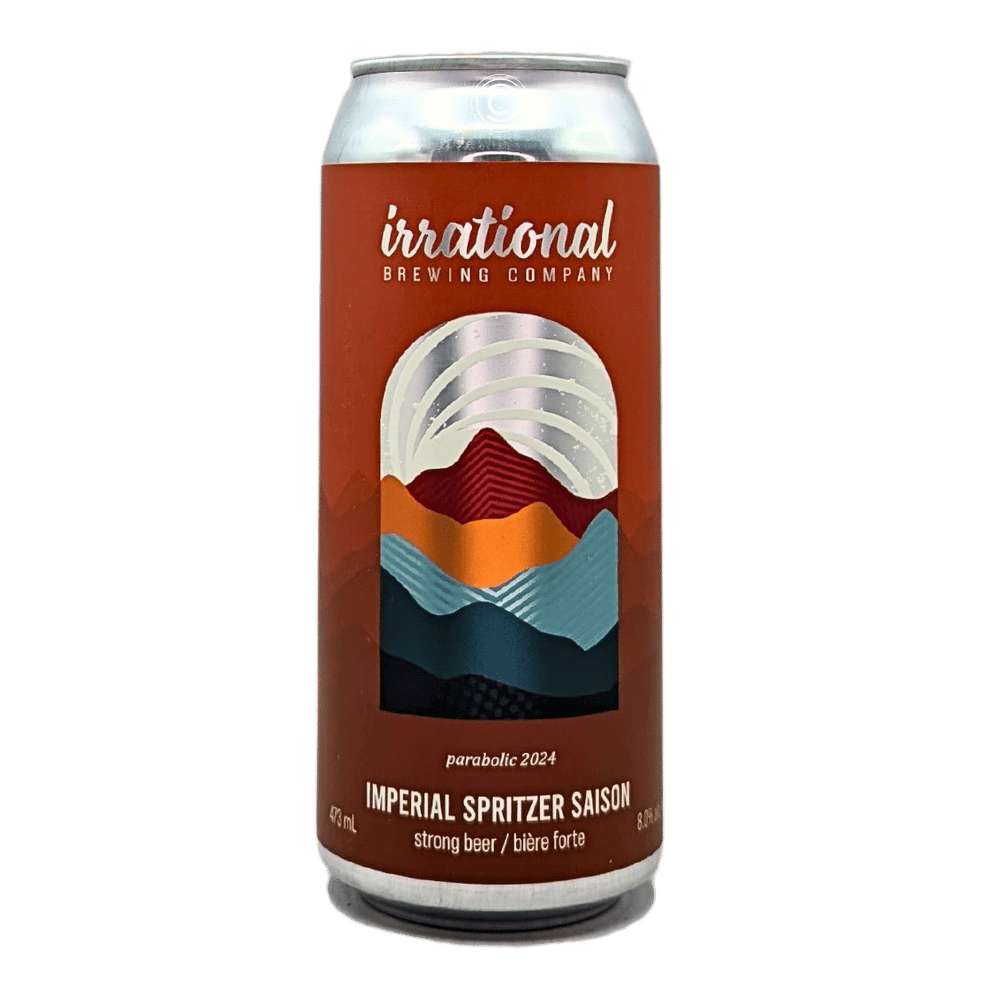 Parabolic 2024: Imperial Spritzer Saison by Irrational Brewing Company, beer label