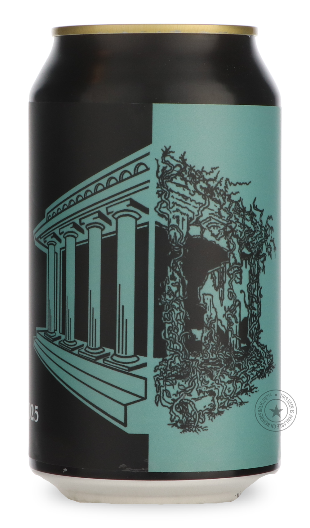 Double Barrel Temple of Minerva by Jackie O's Brewery, beer label