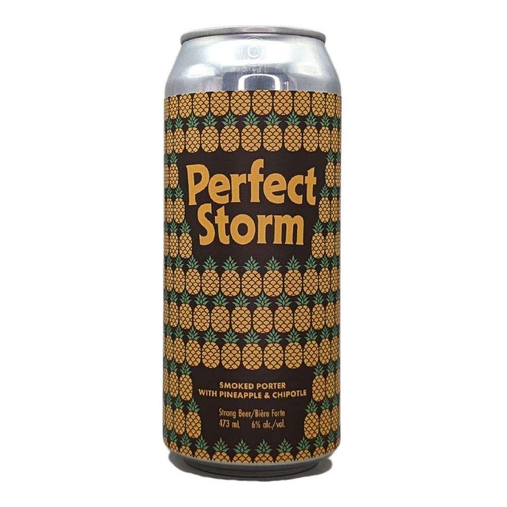 Perfect Storm Porter by Cabin Brewing Company, beer label