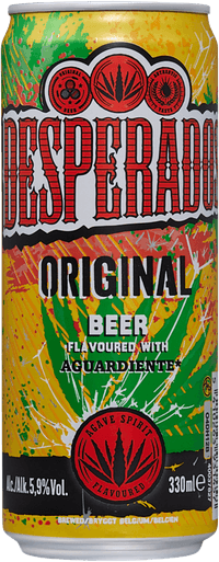 Desperados Original by Alken-Maes, beer label
