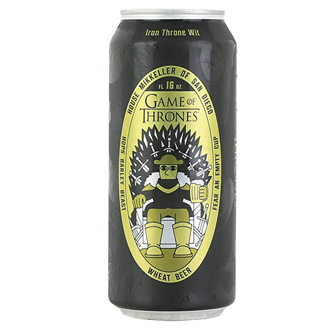 Mikkeller San Diego Game of Thrones: Iron Throne Wit by Mikkeller Brewing San Diego, beer label