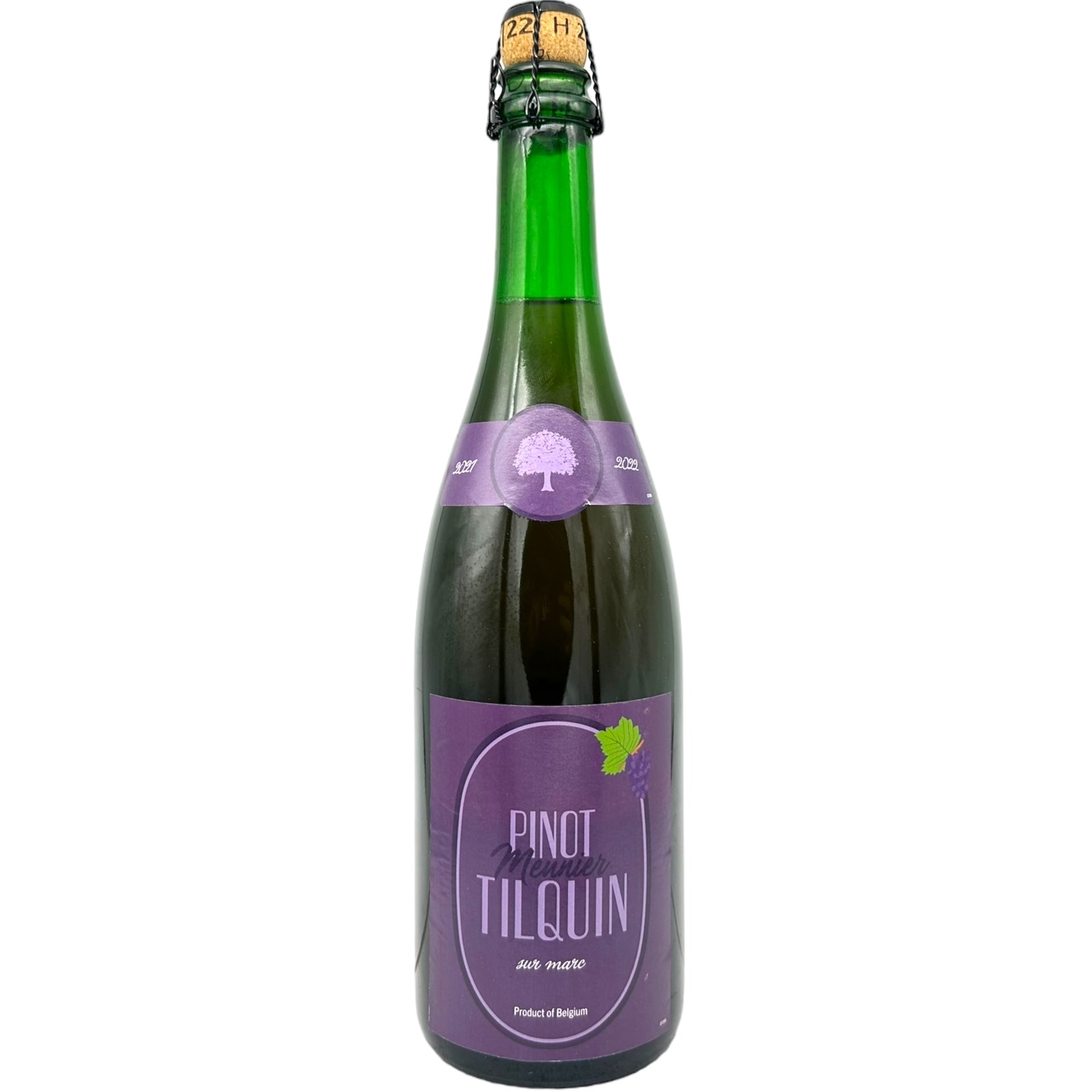Gueuzerie Tilquin Pinot Meunier Tilquin Sur Marc (2021-2022) 2020-21 750ml by Tilquin, beer label