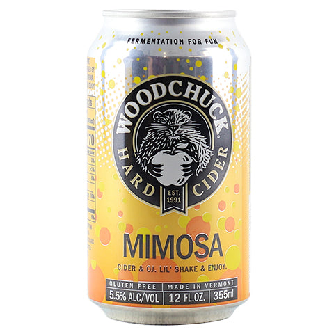 Woodchuck Mimosa Cider by Woodchuck Cider, beer label