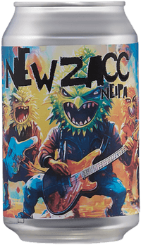 NewZacc NEIPA by Hop Notch Brewing, beer label