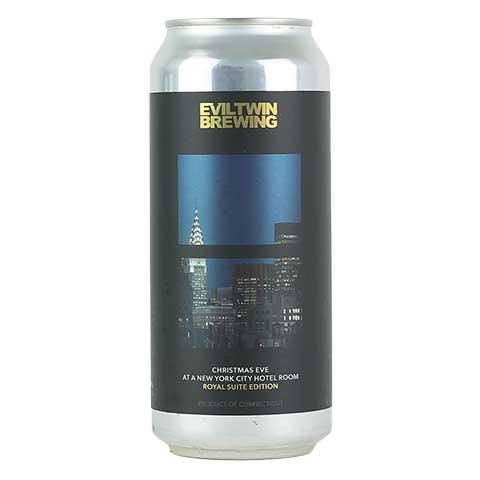 Evil Twin Christmas Eve at New York City Hotel Room Royal Suite Edition by Evil Twin Brewing, beer label