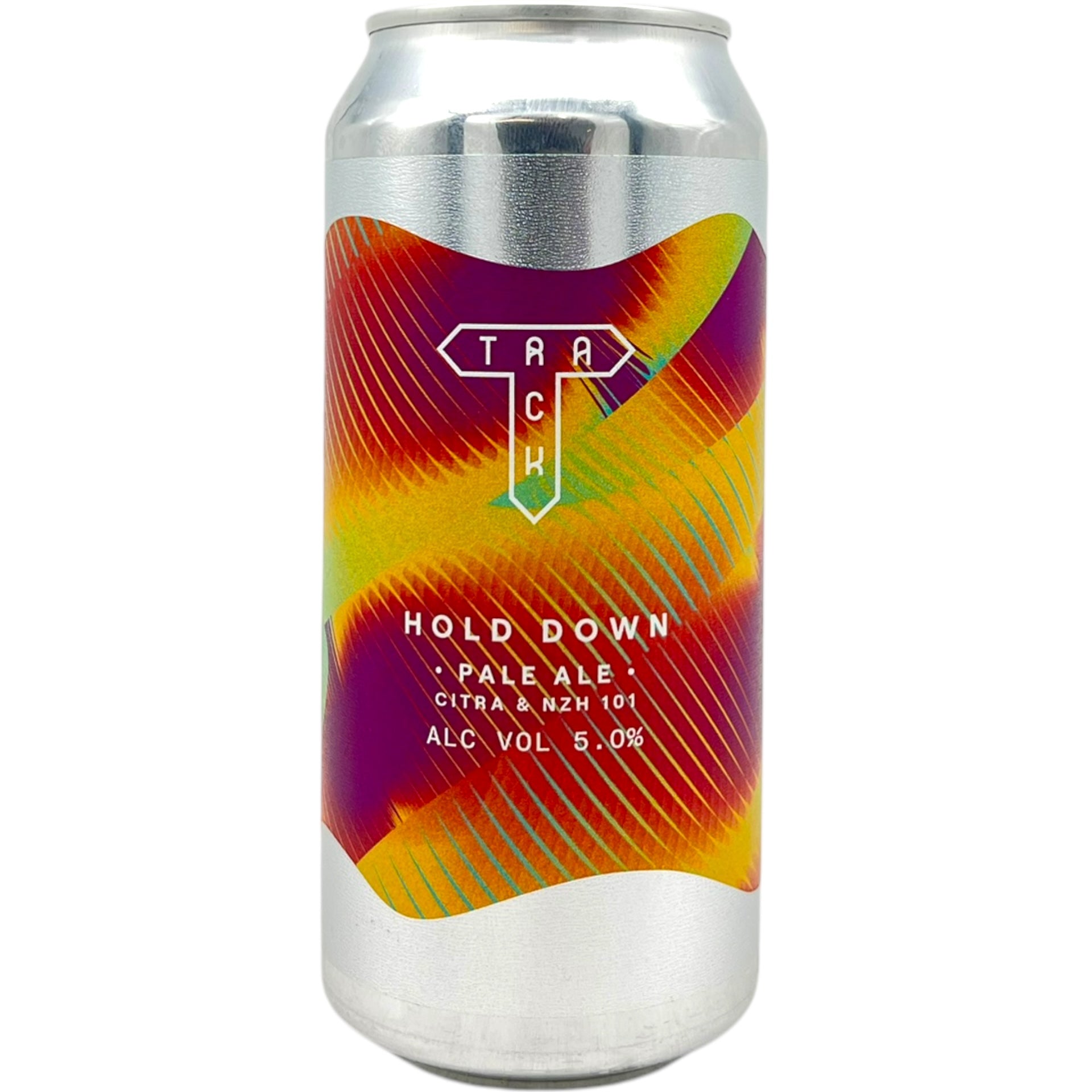 Track Hold Down by Track Brewing Co., beer label