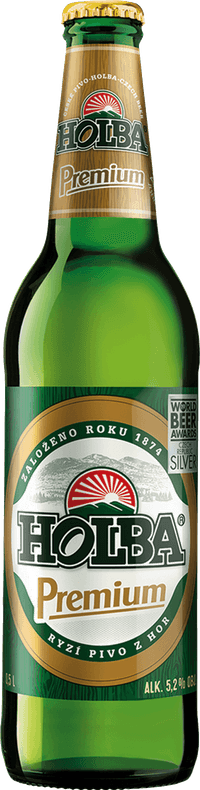 Holba Premium by Pivovar Holba, beer label