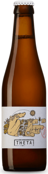 Theta by Brekeriet, beer label