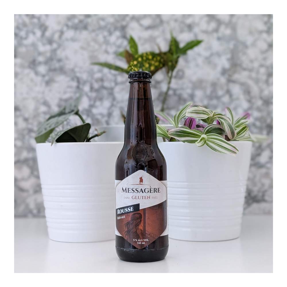 La Messagere Rousse Gluten Free Red Ale by Messagere, beer label