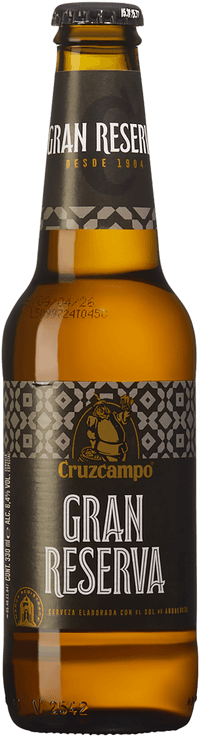 Cruzcampo Gran Reserva by Heineken Spain, beer label