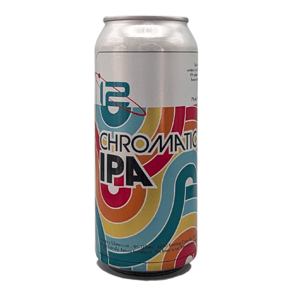 Chromatic West Coast IPA by Category 12 Brewery, beer label