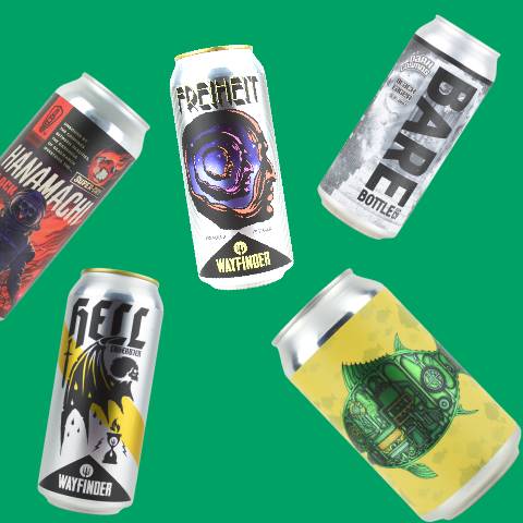 Lager and Pilsner Beer Gift Box Set 12PK by Variety Pack, beer label