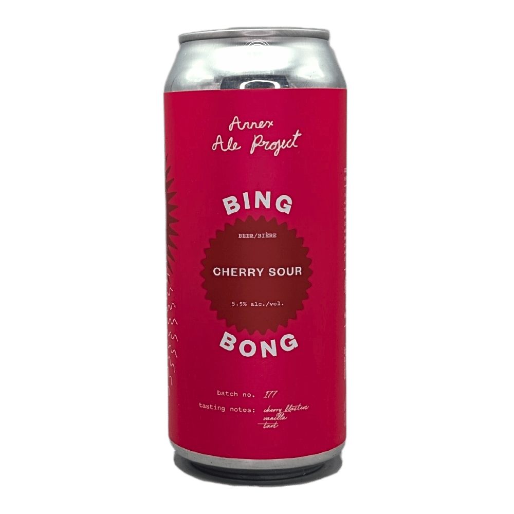 Bing Bong Cherry Vanilla Sour by Annex Ale Project, beer label