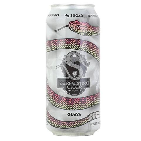 Serpentine Guava Cider by Serpentine Cider, beer label