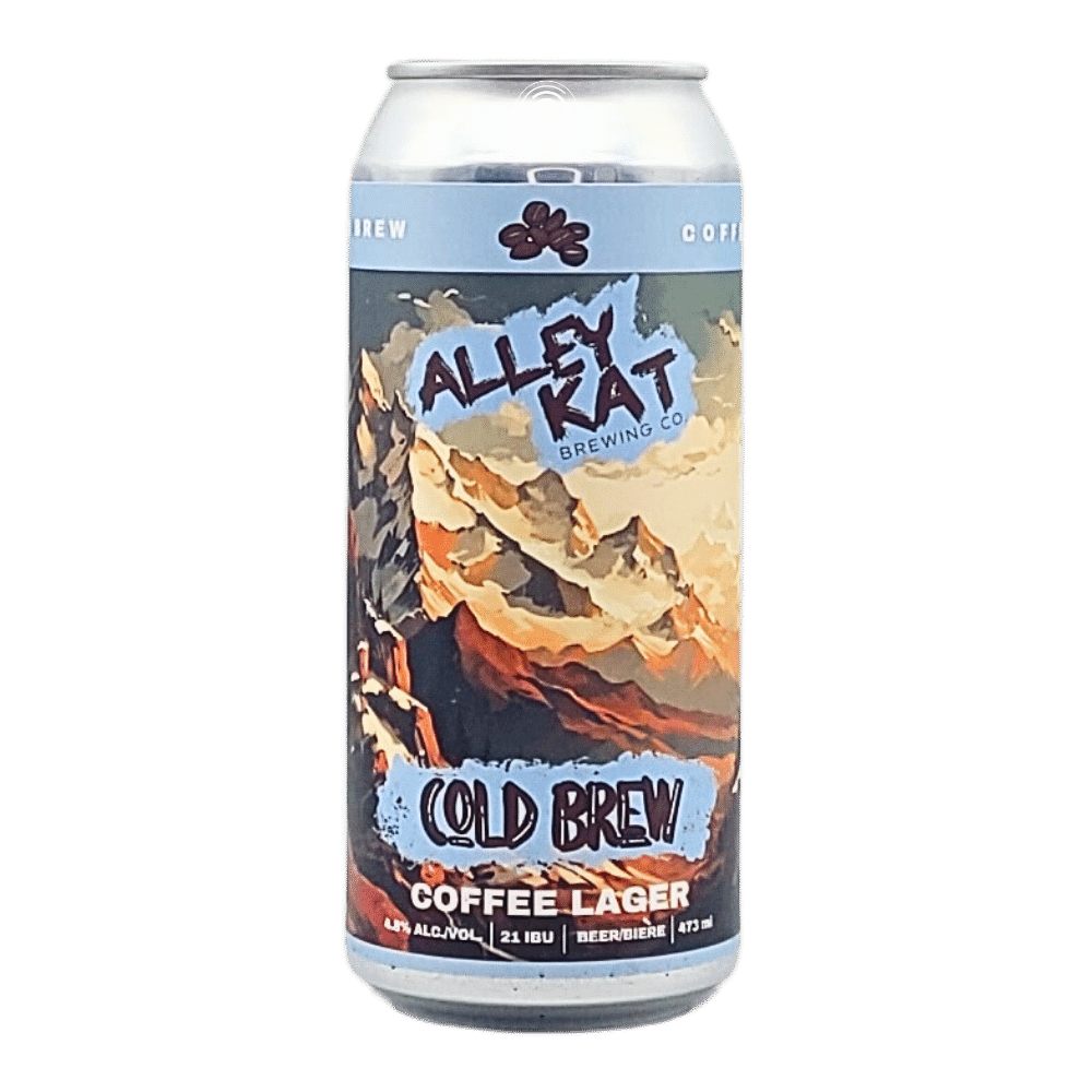 Cold Brew Lager by Alley Kat Brewing Company, beer label