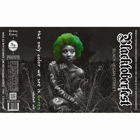 Ponysaurus The Only Color We See is Green Wheat Ale by Ponysaurus Brewing Company, beer label
