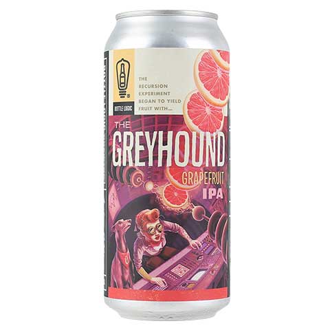Bottle Logic The Greyhound IPA by Bottle Logic Brewing, beer label