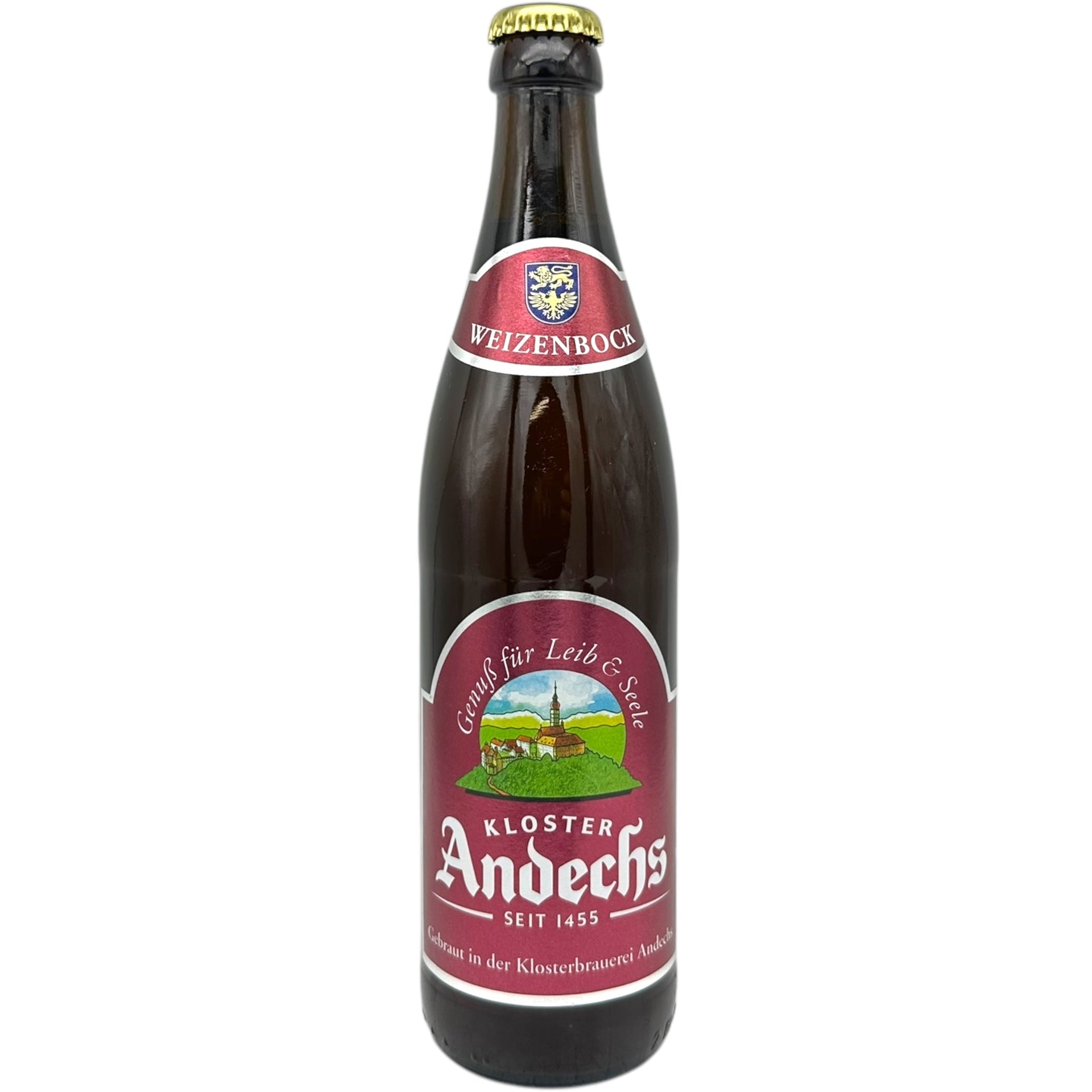 Klosterbrauerei Andechs Andechser Weizenbock by Andechser, beer label