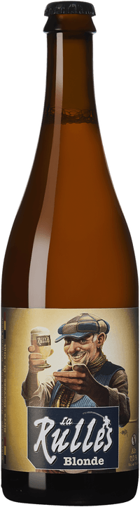 La Rulles Blonde by Brasserie La Rulles, beer label